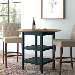 Round Tall Kitchen & Dining Tables You'll Love | Wayfair